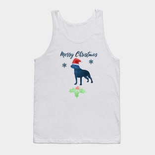 Christmas Rottweiler Tank Top